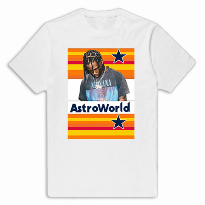 AstroWorld Colored Poster Tee