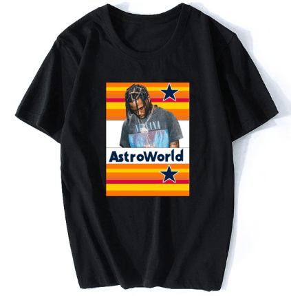 Travis Scott AstroWorld Poster T-shirt