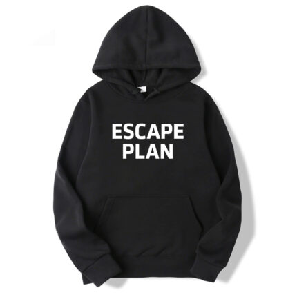 Travis Scott Escape Plan Text Hoodie